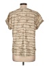 L.L.Bean Tan Short Sleeve Blouse Size L (petite) - photo 2