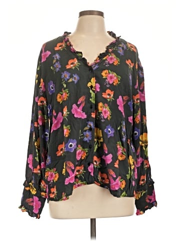 Tolani Long Sleeve Blouse (view 1)