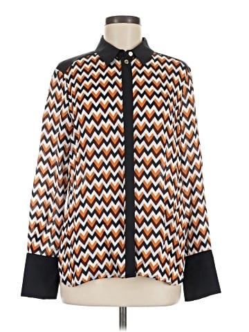 Jigsaw Long Sleeve Blouse (view 1)