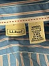 L.L.Bean Stripes Blue Long Sleeve Button-Down Shirt Size Sm R - photo 7