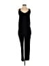 Cherish Solid Black Jumpsuit Size M - photo 1