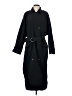 Harve Benard Black Trenchcoat Size S (estimated) - photo 1