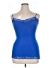 Rosio Blue Sleeveless Top Size 1X - photo 1