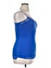 Rosio Blue Sleeveless Top Size 1X - photo 4