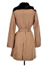 Via Spiga Tan Wool Coat Size 8 - photo 2