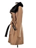 Via Spiga Tan Wool Coat Size 8 - photo 5