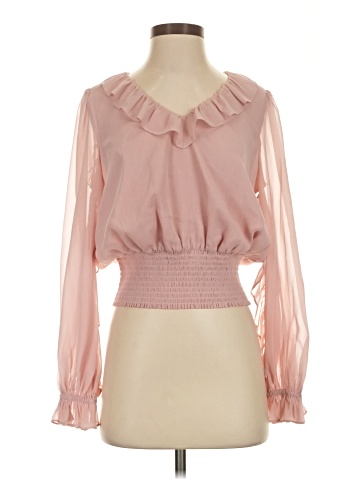 L.K. Bennett Long Sleeve Blouse (view 1)