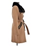 Via Spiga Tan Wool Coat Size 8 - photo 4