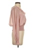 L.K. Bennett 100% Polyester Pink Long Sleeve Blouse Size 4 - photo 4