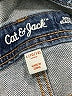 Cat & Jack Blue Overall Shorts Size 10 - 12 - photo 3