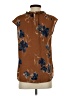 Daniel Rainn 100% Polyester Brown Sleeveless T-Shirt Size S - photo 2