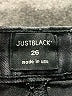 Just Black Black Jeans Size 26 waist - photo 7