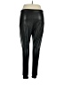 Nordstrom 100% Polyurethane Metallic Black Leggings Size XL - photo 2