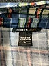 Robert Louis Plaid Blue Long Sleeve Blouse Size L - photo 7