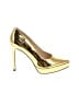 Nine West Gold Heels Size 6 1/2 - photo 1