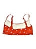 Hanna Andersson Polka Dots Orange Swimsuit Top Size M - photo 2