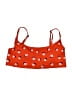 Hanna Andersson Polka Dots Orange Swimsuit Top Size M - photo 1