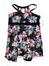 BLOOMCHIC Black One Piece Swimsuit Size 22 - photo 1