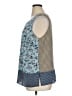Cynthia Rowley 100% Polyester Blue Sleeveless Blouse Size 1X - photo 5