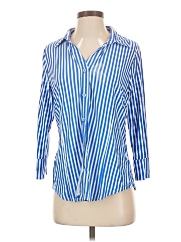 Lulu-B 3/4 Sleeve Button-Down Shirt (view 1)