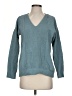 CALVIN KLEIN JEANS 100% Polyester Solid Teal Pullover Sweater Size S - photo 1