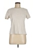 Roots 100% Organic Cotton Ivory Short Sleeve Top Size M - photo 1