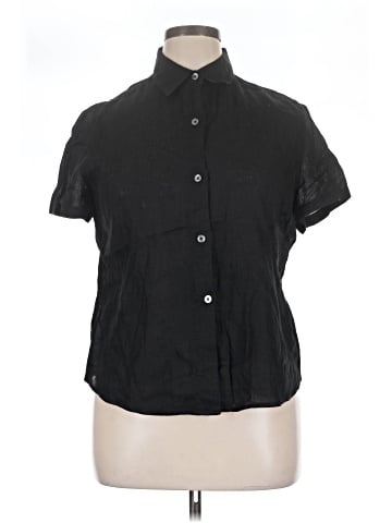 Linda Allard Ellen Tracy Short Sleeve Blouse (view 1)