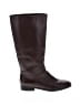 Vince. 100% Leather Solid Brown Burgundy Boots Size 9 - photo 1