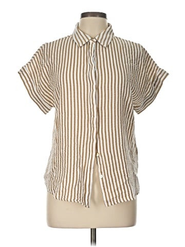 Fun2Fun Short Sleeve Button-Down Shirt (view 1)