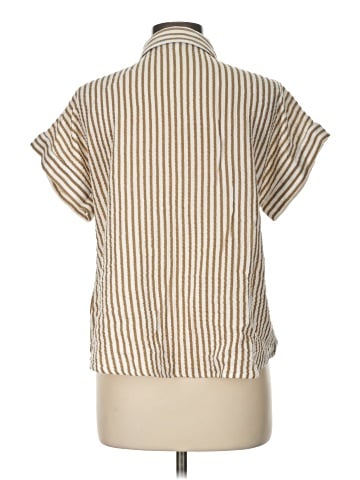 Fun2Fun Short Sleeve Button-Down Shirt (view 2)