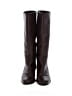 Vince. 100% Leather Solid Brown Burgundy Boots Size 9 - photo 2