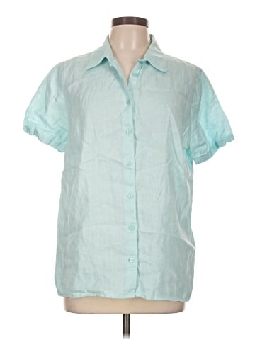 L.L.Bean Short Sleeve Blouse (view 1)