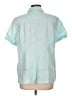 L.L.Bean Teal Short Sleeve Blouse Size L - photo 2