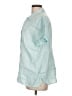 L.L.Bean Teal Short Sleeve Blouse Size L - photo 5