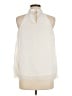 Iz Byer 100% Polyester Ivory Sleeveless Blouse Size M - photo 2