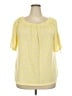 Cato Yellow Short Sleeve Blouse Size 18 - 20 - photo 1