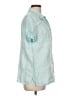 L.L.Bean Teal Short Sleeve Blouse Size L - photo 4