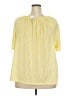 Cato Yellow Short Sleeve Blouse Size 18 - 20 - photo 2