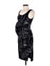 Isabel Maternity Graphic Black Casual Dress Size XS - photo 1