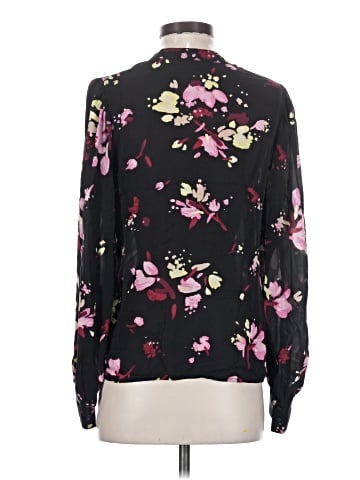A.L.C. Long Sleeve Silk Top (view 2)