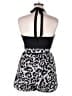 Boture Animal Print Black Romper Size XL - photo 2