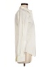 Theory Ivory Long Sleeve Button-Down Shirt Size M - photo 4
