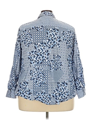 Foxcroft Long Sleeve Button-Down Shirt (view 2)