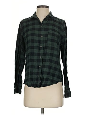 Abercrombie & Fitch Long Sleeve Button-Down Shirt (view 1)