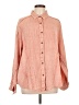 Easel 100% Cotton Tweed Orange Long Sleeve Button-Down Shirt Size L - photo 1