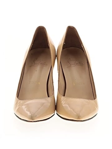 Christian Louboutin Vintage Patent Leather 100mm Pumps (view 2)