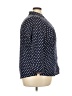 Foxcroft 100% Cotton Polka Dots Blue 3/4 Sleeve Blouse Size 18 - photo 4