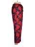 J.Crew Collection 100% Polyester Print Red Casual Pants Size 12 - photo 4