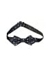 Lands' End 100% Polyester Polka Dots Black Bowtie Size 13 - 17 - photo 1