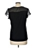 Perseption Concept Black Short Sleeve Top Size L - photo 2
